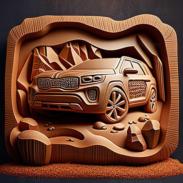 3D мадэль Kia Sorento (STL)